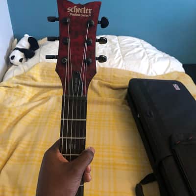 Schecter C-1 Apocalypse Red Reign 2010s Red Reign image 3