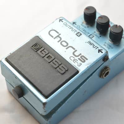 Boss CE-3 Chorus Analog Chorus Black Label 1983 Made In Japan image 1