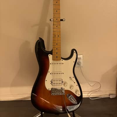 Fender Standard HSS Stratocaster with Maple Fretboard 2006 - 2017 - Brown Sunburst image 1