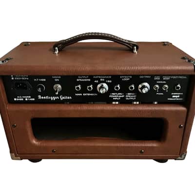 BootLegger Guitar Blues 20 Head Dumble Hand Wired Tube Amp 2023 - Brown image 3