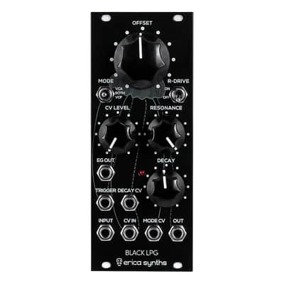 Erica Synths Black LPG Eurorack Lo Pass Gate Module image 2
