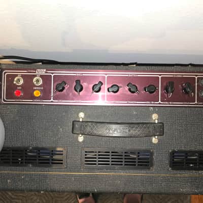 Vox AC30/6 TBX 3-Channel 30-Watt 2x12" Blue Alnico Guitar Combo 1998 - Black with road case image 2