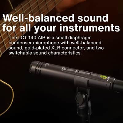 Immagine Lewitt Audio LCT 140 AIR Small Diaphragm Condenser Microphone - 2