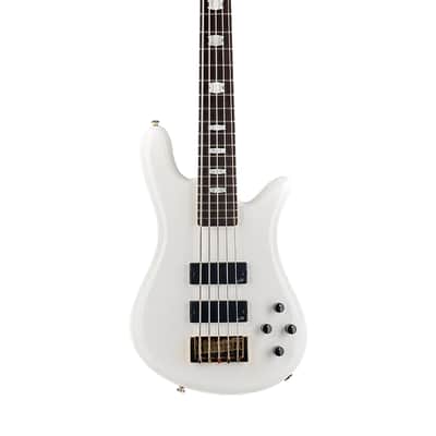 Spector NS Icon 5 Bolt-On - White Gloss image 1