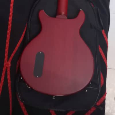 ELECTRIC GUITAR HARLEY BENTON DC JUNIOR OPEN PORE FADED CHERRY P90D DOG EAR image 2