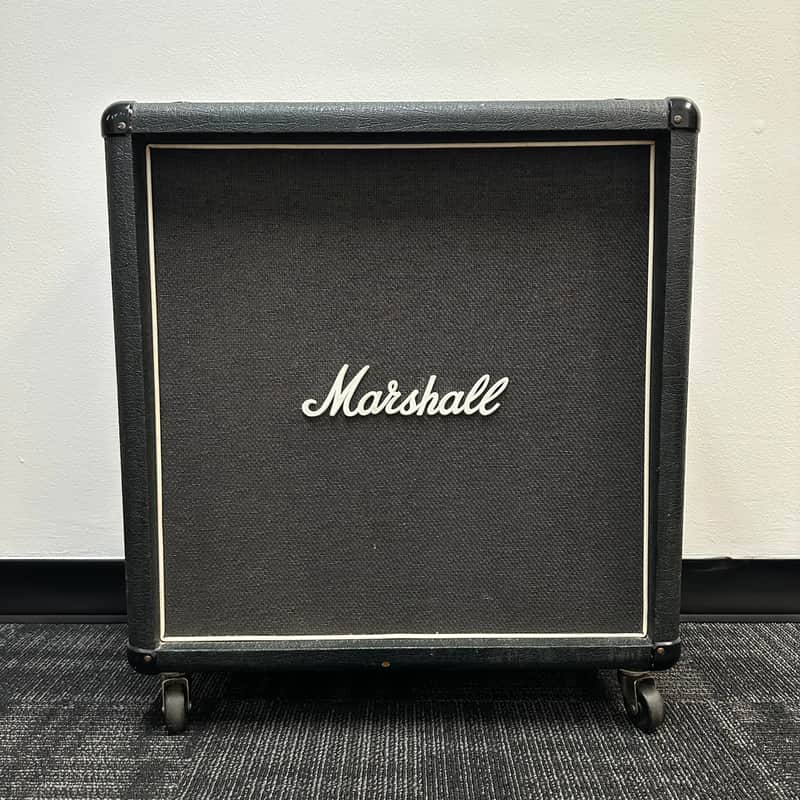 Marshall 1965B Lead 140-Watt 4x10" Straight Guitar Speaker Cabinet 1984 - 1991 - Black image 1