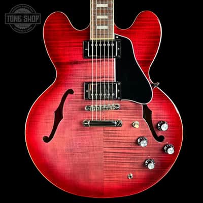 Used Epiphone ES-335 Figured Raspberry Burst TSU24914 image 1