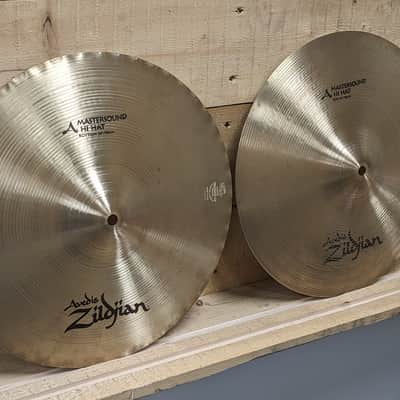 Zildjian 14" A Series Mastersound Hi-Hat Cymbals (Pair) 1998 - 2012 - Traditional image 2