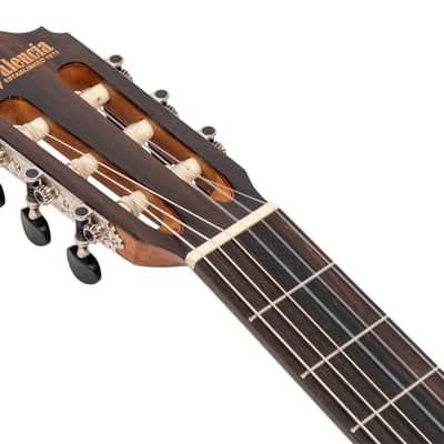 Valencia VC704CE 700 Series Solid Sitka Spruce Top Mahogany Neck 6-String Acoustic Electric Classical Guitar image 4