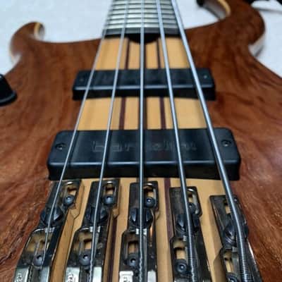 Sukop-Left Handed Bass Classic 5 2017 - African Bubinga Top image 3
