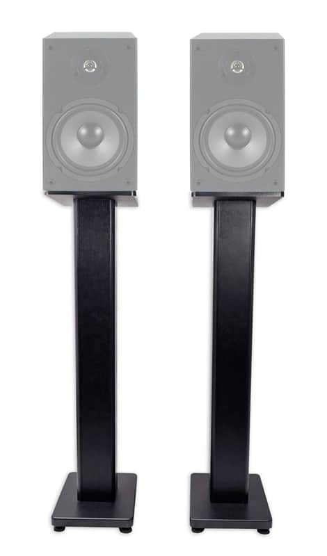 Pair 36" Bookshelf Speaker Stands For Dayton Audio B652 6.5" Bookshelf Speakers image 1