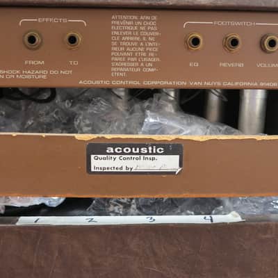 Acoustic G 100 T  tube guitar amp image 8