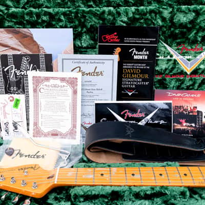 2008 Fender Custom Shop David Gilmour Stratocaster Relic, Near-Mint w/ Case, Tags & CoA image 20