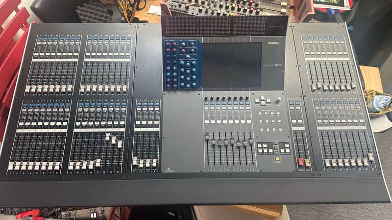 Yamaha M7CL-48 48 Channel Mixer 2010s - Blue image 1