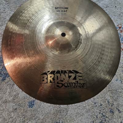 14" Zildjian Bronze Simitar (1994) Hi Hats - Brilliant image 2