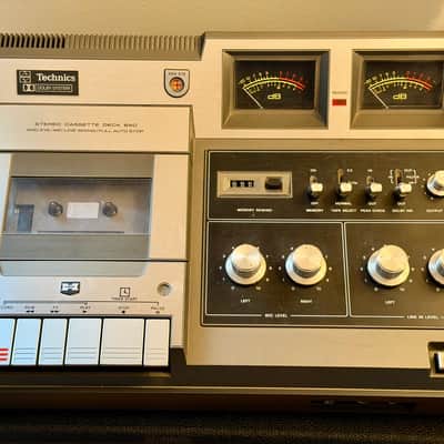 Technics RS-640 Dual Head Cassette Deck 1970s | Reverb