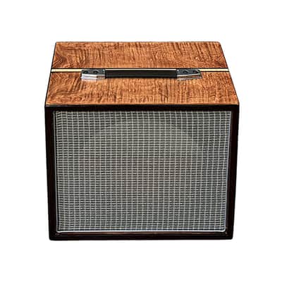 Exclusive Lightweight 1x12 Curly/Birdseye Maple Guitar Cabinet Enclosure (empty) image 2