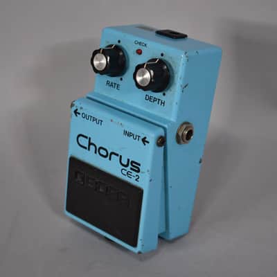 c. 1980's Boss CE-2 Chorus Pedal Green Label image 1