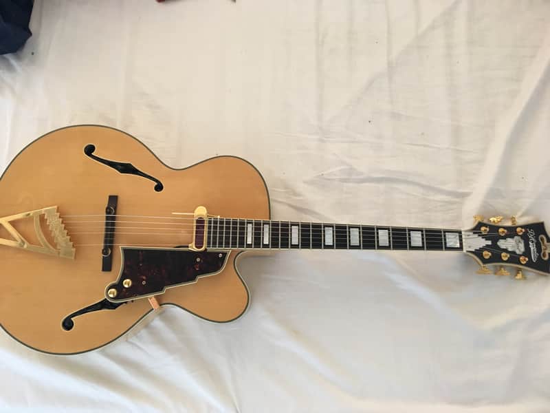 D'Angelico EXL-1 Blonde image 1