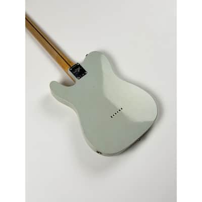 Fender CUSTOM SHOP TELECASTER 1955 - JOURNEYMAN RELIC WITH CLOSET CLASSIC HARDWARE Super Aged Sonic Blue image 10