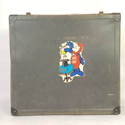 Leedy 8x14"30s-40s Hard Shell Fiber Snare Drum/Trap Case Stick/Stand Vintage6.5" image 2