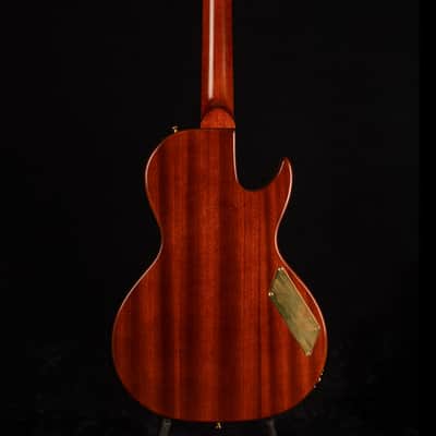 B&G Little Sister Crossroads Cutaway Left Handed Honey Burst P90 image 5