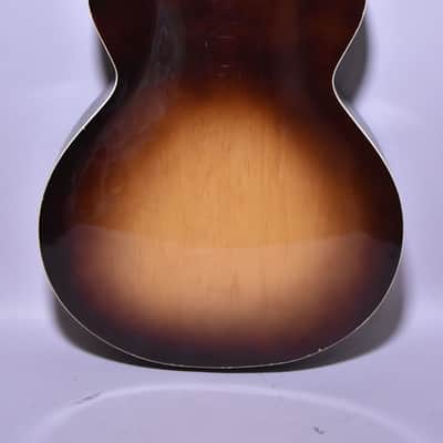 c.1960's Airline N-2 Acoustic Archtop Sunburst image 4