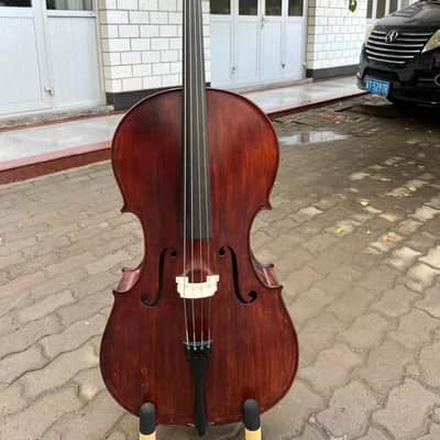 Copy Stradivari Model SONG Cello 4/4,Old spruce,Hand Made, Free with Hard case image 2
