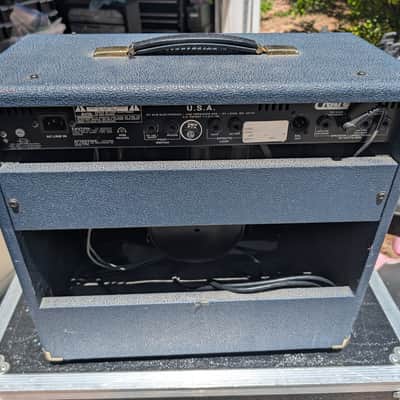 Crate Blue Voodoo 60 1x12 Combo Amplifier- New Sovtek Power Tubes! image 3