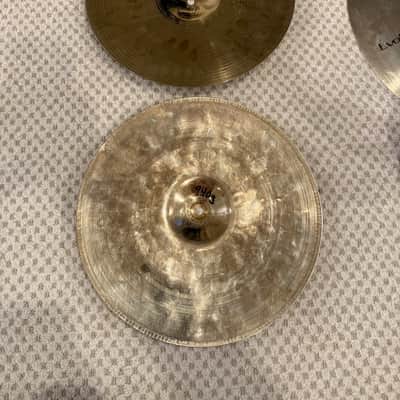 Sabian 14" HHX Evolution Hi-Hat Cymbals (Pair) 2002 - Present - Brilliant image 2