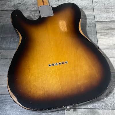 2008 Fender Road Worn 50’s Telecaster - 2 Colour Sunburst image 2