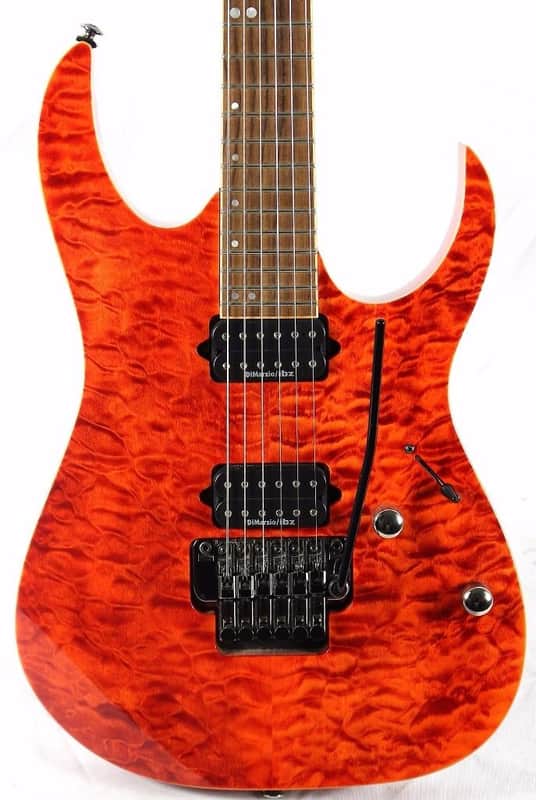 Ibanez RG-920-QM RG RG920 RG920QM Electric Guitar w/Gig Bag Liquid
