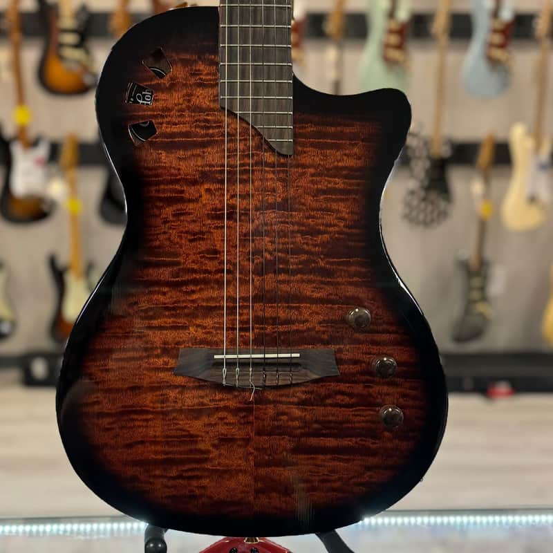 Used Cordoba Stage Thinbody Nylon Edgeburst w/bag TSS4574 image 1