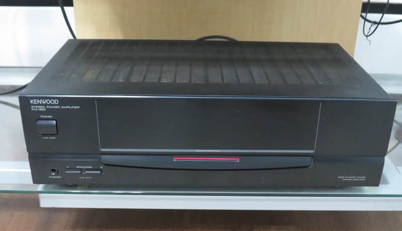 KENWOOD KM-993 TWO CHANNEL POWER AMPLIFIER 150WPC.   TESTED/WORKS GREAT