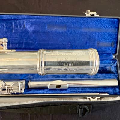Gemeinhardt 3SHB Intermediate Flute - Custom J1 Silver Head, Open Hole, B Foot - Just Serviced, Ready To Play! Discounted! image 6