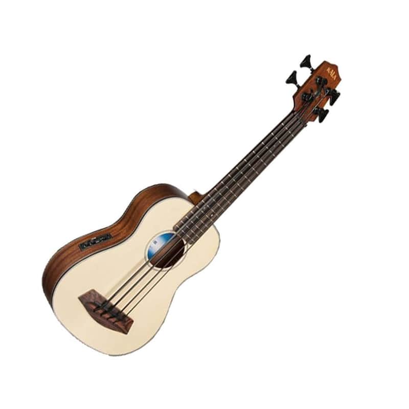Kala SSMHG-FS Fretted Solid Spruce Top U-Bass w/ Bag Polyurethane Natural image 1
