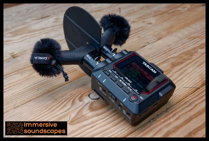 EARSIGHT The One (for Tascam FR-AV2) - Stereo field recording microphone image 1
