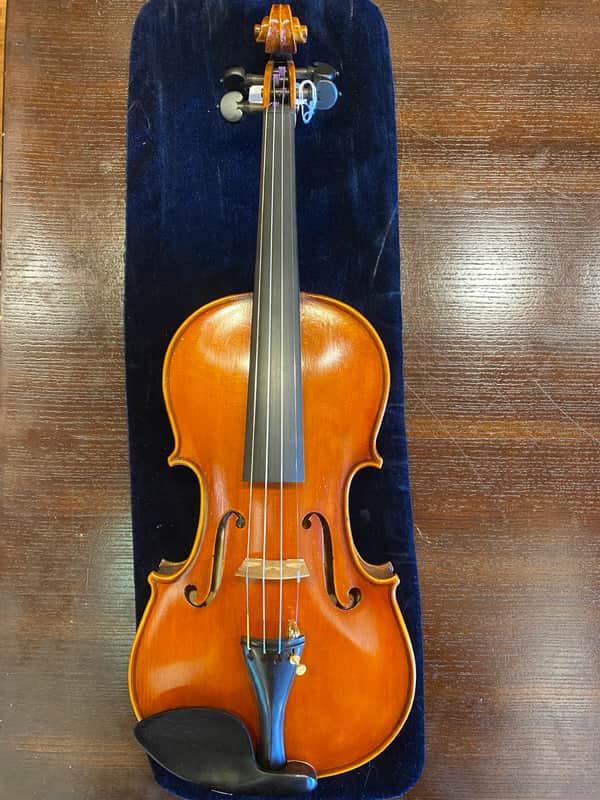 D Z Strad Violin - Model 400 - 3/4 Size- Light Antique Finish Violin Outfit (New - Blemished) image 1