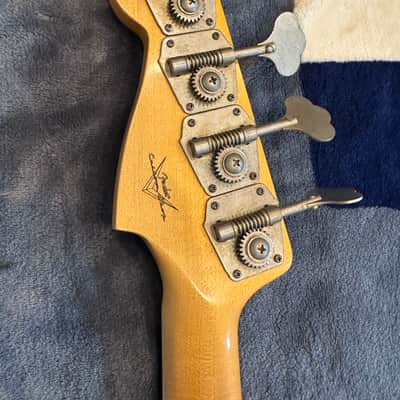 Fender Custom Shop 1959 Precision Bass Journeyman Relic Lake Placid Blue image 12