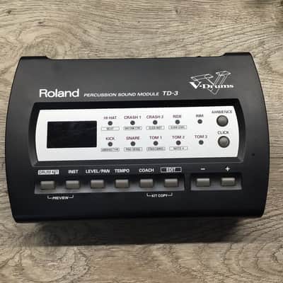 Roland TD-3 Drum Sound Module w/ Full Set of Cables & More image 3
