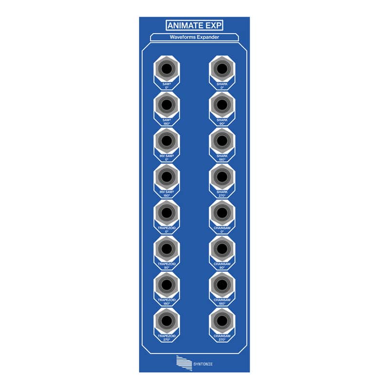 Syntonie Animate EXP - Waveforms Expander Eurorack Video Module image 1