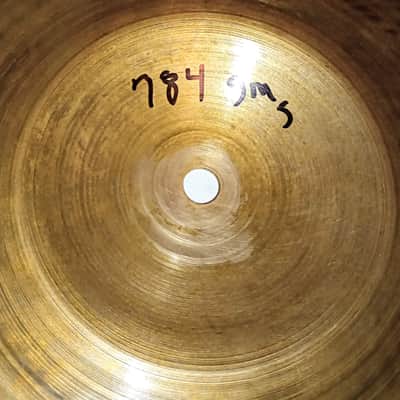 ZILDJIAN (C VIDEO) US MILITARY ISSUE 1950'S HI HATS CYMBALS PAIR FREE SHIP INSURED TO CUSA! image 6