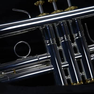 Schiller Frankfurt Elite Custom C Trumpet 2020 - SILVER PLATED image 5