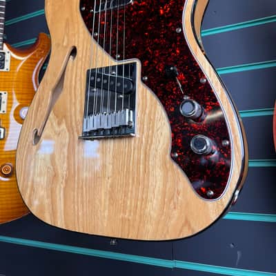 Fender Thinline Telecaster Natural 2001 Semi-Hollow Electric Guitar image 5