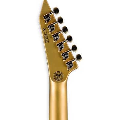 ESP LTD M-1 Custom '87 Elecric Guitar. Metallic Gold image 7