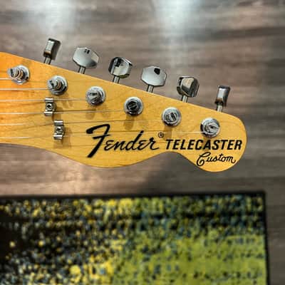 Fender Vintera '70s Telecaster Custom with Maple Fretboard 2019 - 2023 - Black image 3