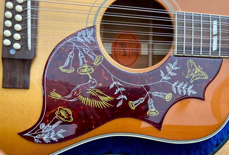 2010 Gibson Custom Shop Hummingbird 12-String Honeyburst