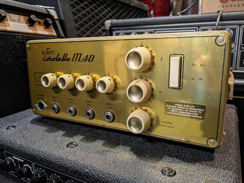 Klemt Echolette M40 Norbert BOECKMANN 60's - Gold image 1