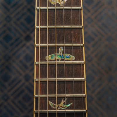 PRS SC594 Wood Library Korina Brazilian Flame Top image 9