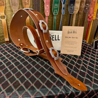 Blue Bell Straps LEMMY DARK COFFEE (Hand Made Exclusive UNIQUE  for Al’s Music Factory) image 2